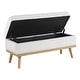 preview thumbnail 61 of 134, Carson Carrington Sastamala Mid-century Storage Bench