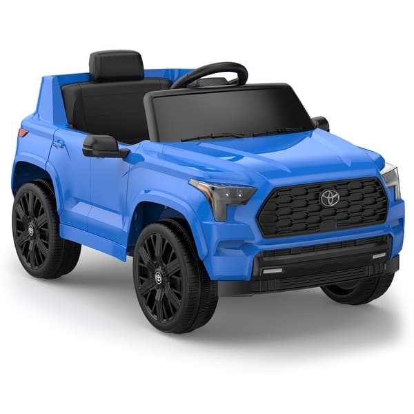 slide 2 of 49, 12V Licensed Toyota Electric Truck for Kids Blue