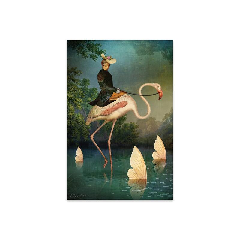 Le Passage, Catrin Welz-Stein Print On Acrylic Glass by Catrin Welz-Stein - 24x16x0.25