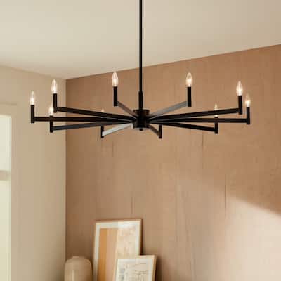 Kichler Lighting Ezro 48 in. 10-Light Chandelier