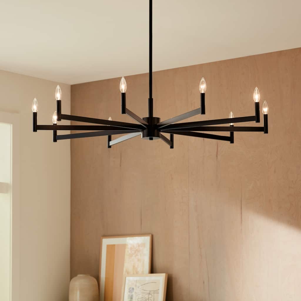 Kichler Lighting Ezro 48 in. 10-Light Chandelier