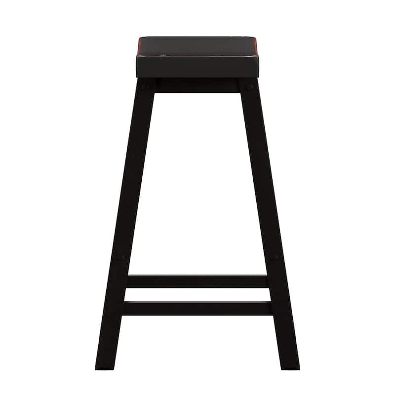 Salvador Saddle Seat Counter Stool (Set of 2) by iNSPIRE Q Bold