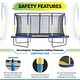 preview thumbnail 4 of 6, Machrus Upper Bounce 9' X 15' Gymnastics Style; Rectangular Trampoline Set with Premium Top-Ring Enclosure System