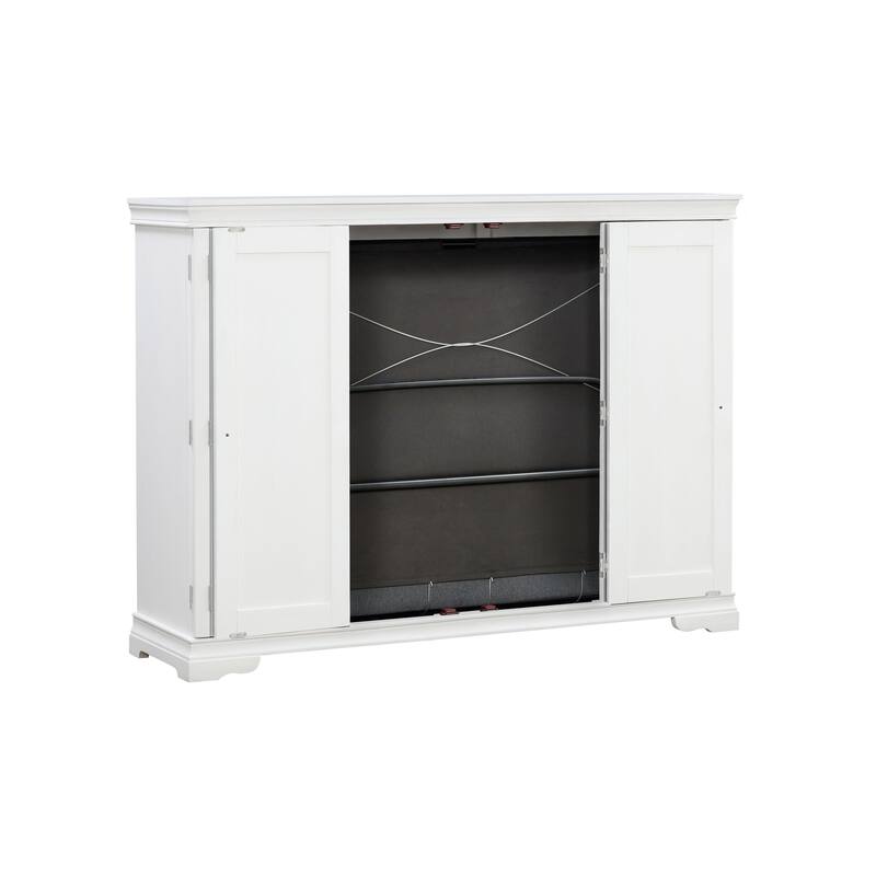 San Sebastian Cabinet Murphy Bed with Sealy Gel Memory Foam Mattress