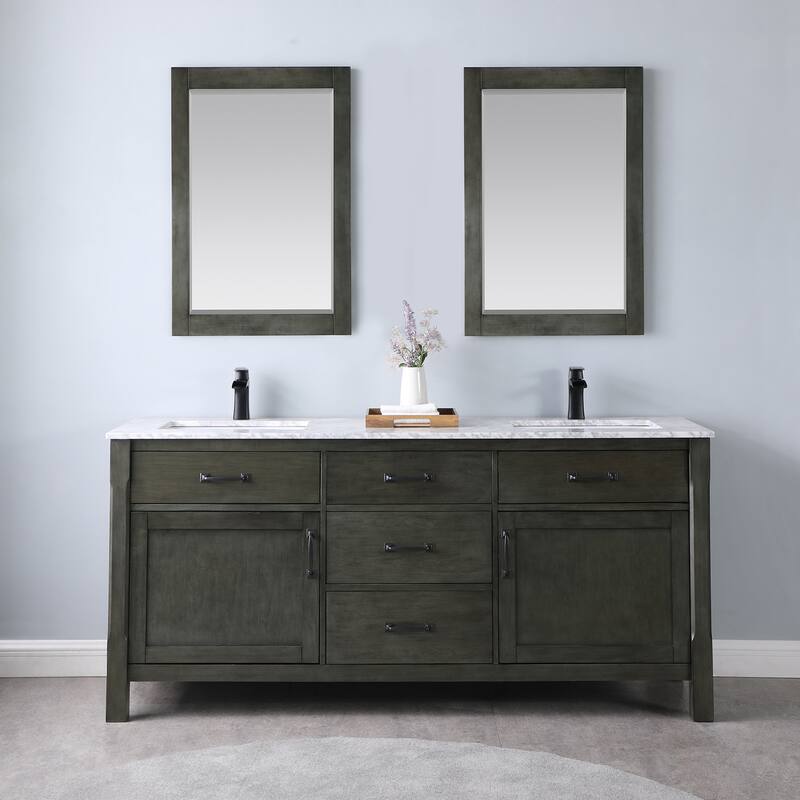 Altair Maribella Double Bathroom Vanity Set