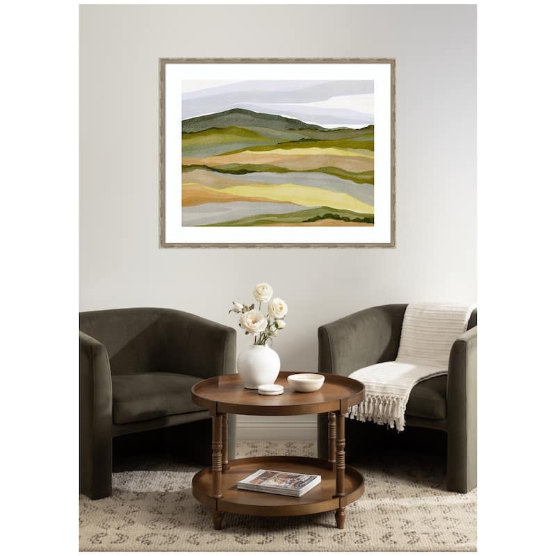 Kate and Laurel Framed Art Gentle Wilderness by Nikita Jariwala