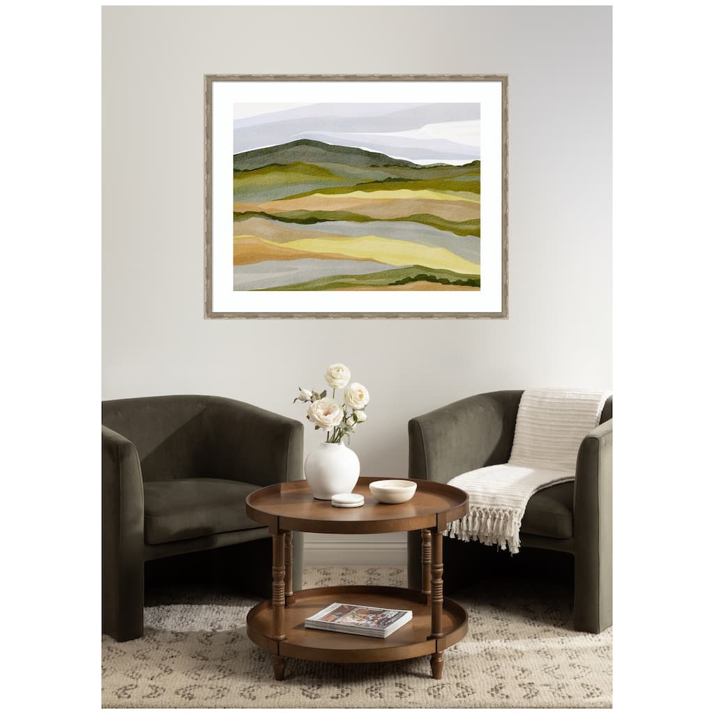 Kate and Laurel Framed Art Gentle Wilderness by Nikita Jariwala