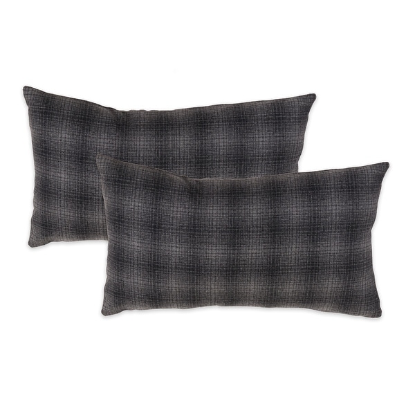 plaid throw pillow covers