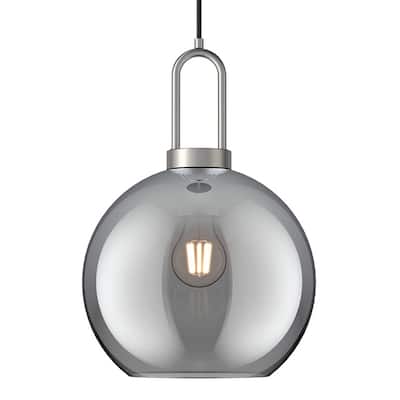Alora Lighting PD601710SM Soji 10" Wide Mini Pendant with Smoked Glass