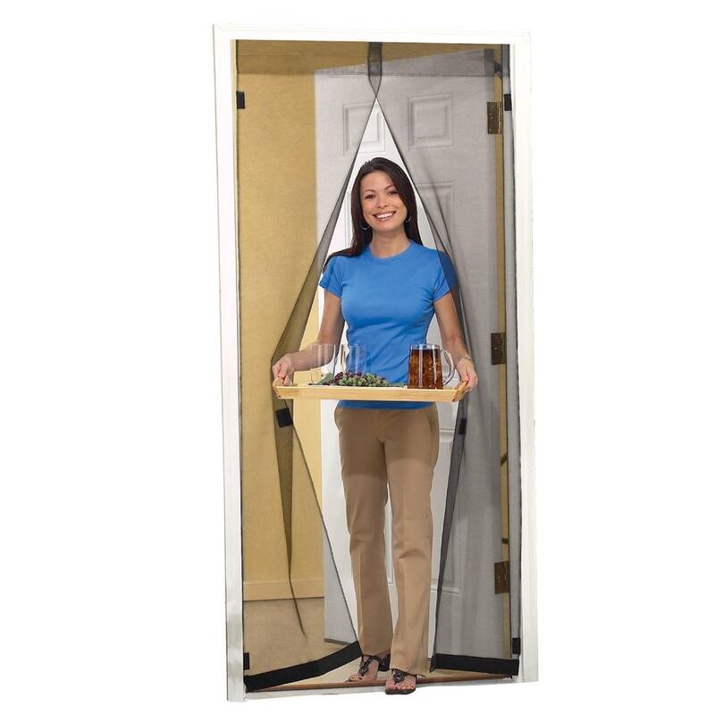 Magnetic Mesh Instant Screen Door - 40" WIDE