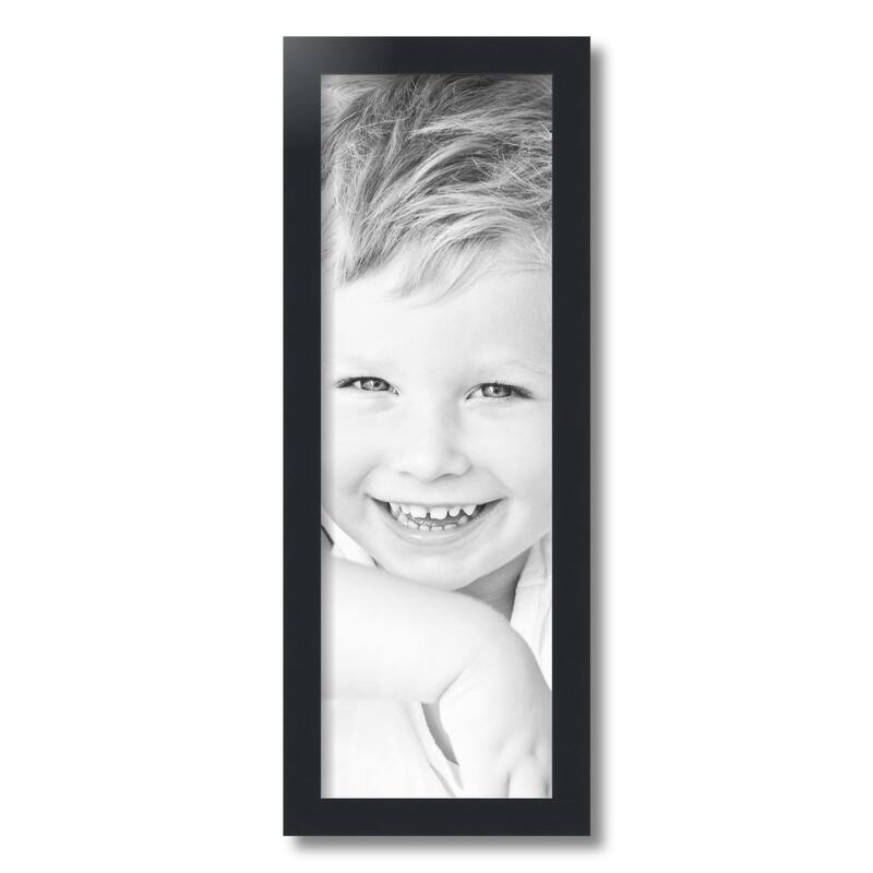 ArtToFrames Metro Modern 8x24 Inch Picture Frame, 1.25 Inch MDF Poster Frame Available in Multiple Colors (FRBW26-8x24)