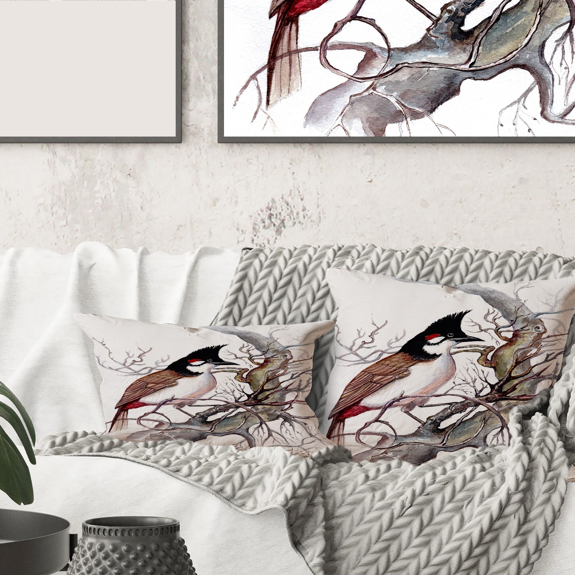 Bird Throw Pillows Bed Bath Beyond