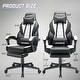 preview thumbnail 40 of 59, BOSSIN Racing Style Gaming Chair,300 lbs Big and Tall gamer chair High Back Computer Chair