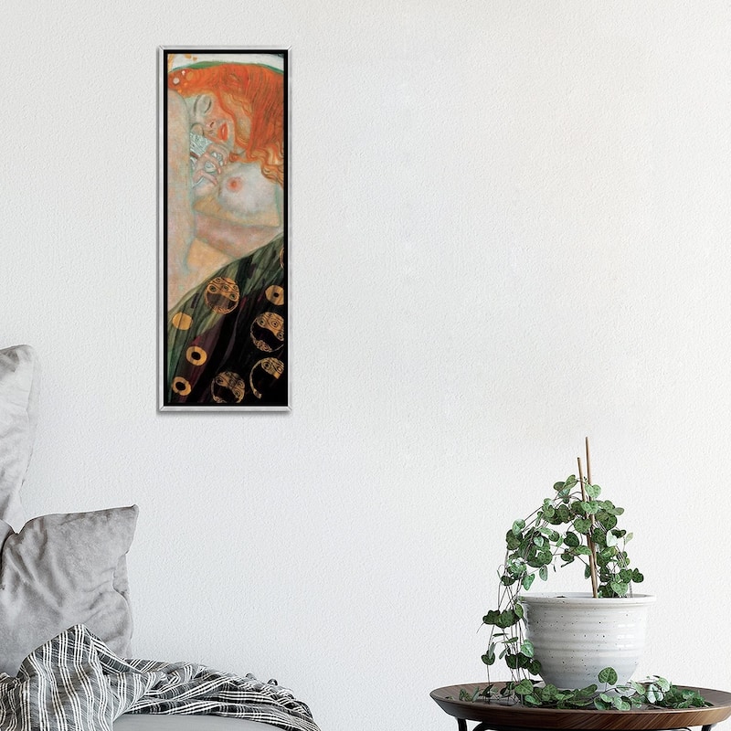 iCanvas "Danae, Vertical" by Gustav Klimt Framed