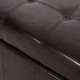 preview thumbnail 42 of 51, Veronica Contemporary Tufted Leather Storage Ottoman by Christopher Knight Home