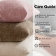 preview thumbnail 12 of 90, Deconovo Throw Pillow Covers, Corduroy Striped Decorative Covers, Set of 4