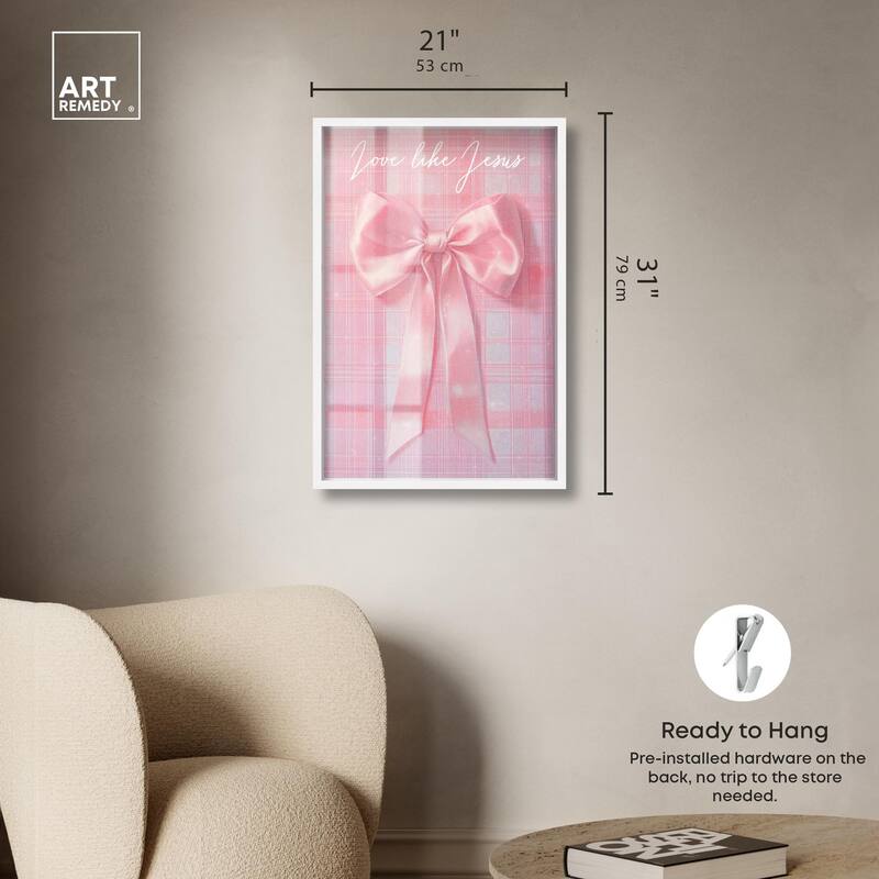 Love Like Jesus Bow Shadowbox by Art Remedy