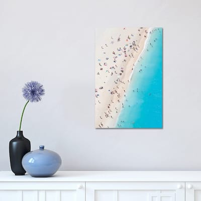 iCanvas "Aerial View Of Myrtos Beach VIII, Cephalonia, Ionian Islands, Greece" by Matteo Colombo Canvas Print
