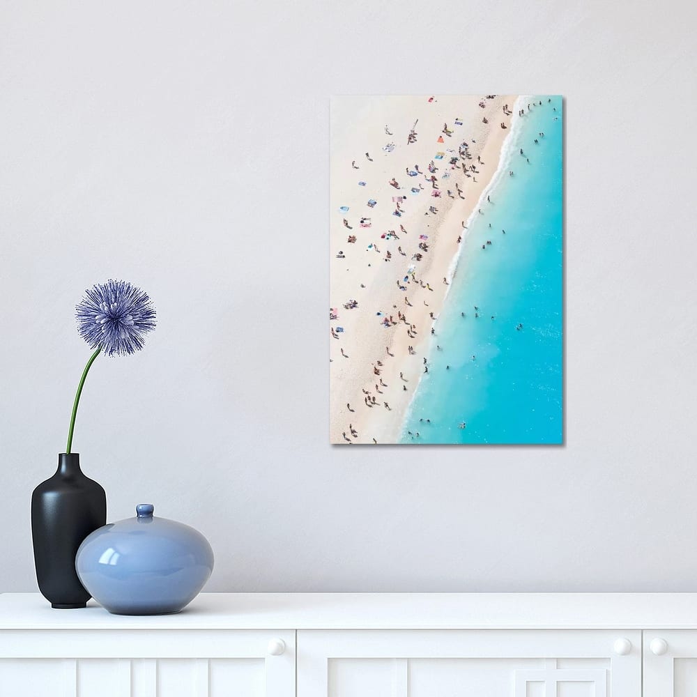 iCanvas "Aerial View Of Myrtos Beach VIII, Cephalonia, Ionian Islands, Greece" by Matteo Colombo Canvas Print