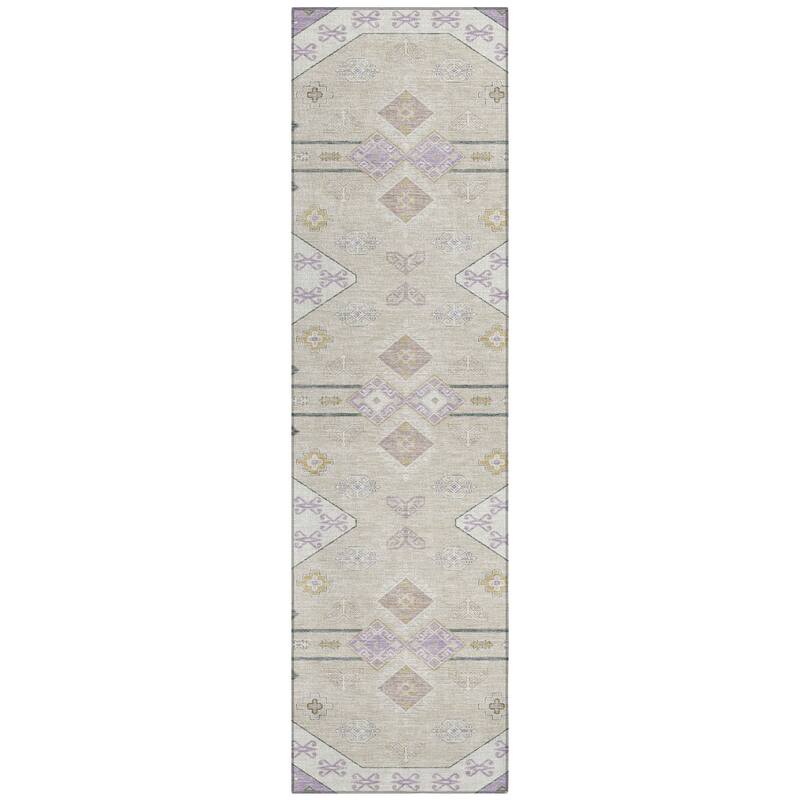 Machine Washable Indoor/ Outdoor Global Hiawatha Chantille Rug