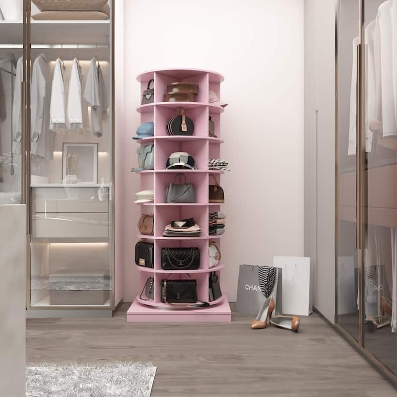 360 Rotating Shoe Cabinet with 7 layers