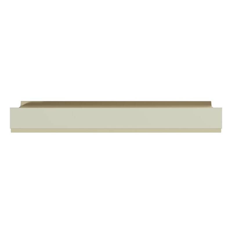 3 1/8"H x 6"P x 6 1/2"F x 94 1/2"L Arlene Crown Moulding - 1-Pack