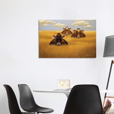 iCanvas "Prairie Trio" by Lowell Herrero Canvas Print