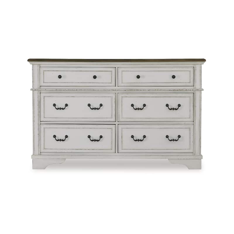 Signature Design by Ashley Blendon White/Brown Dresser