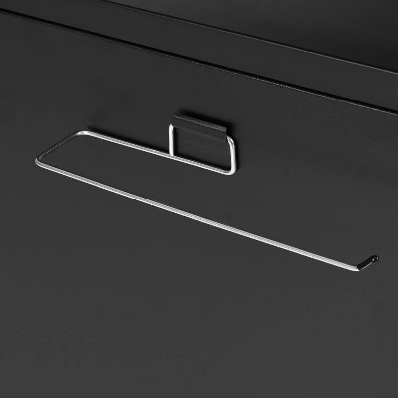 54.5" Outdoor Kitchen Island with Stainless Steel Tabletop, 4 Lockable Wheels, Spice Rack and Towel Rack