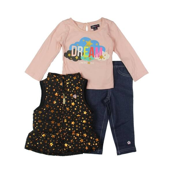 Shop Limited Too Girls Pant Outfit 3 Piece Star Print On Sale