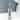 16" Tall - Chrome Stainless Steel Toilet Brush Set with Holder