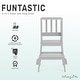 preview thumbnail 23 of 22, Dream On Me 2-in-1 Funtastic Tower and Step Stool