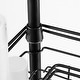 preview thumbnail 10 of 40, Utopia Alley Tension Pole Shower Caddy Corner Organizer, Adjustable with 4 Removable Baskets, 60 to 97 Inch