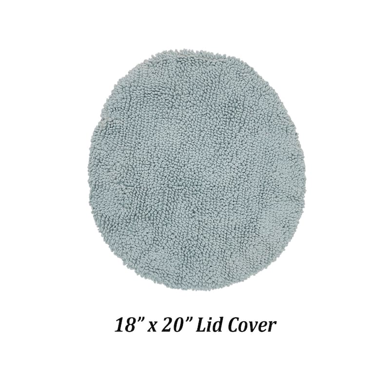 Better Trends Bath Rugs 100% Cotton Tufted Soft & Water Absorbent Bathroom Rug for Shower, Sink Bath Mats Edge Collection