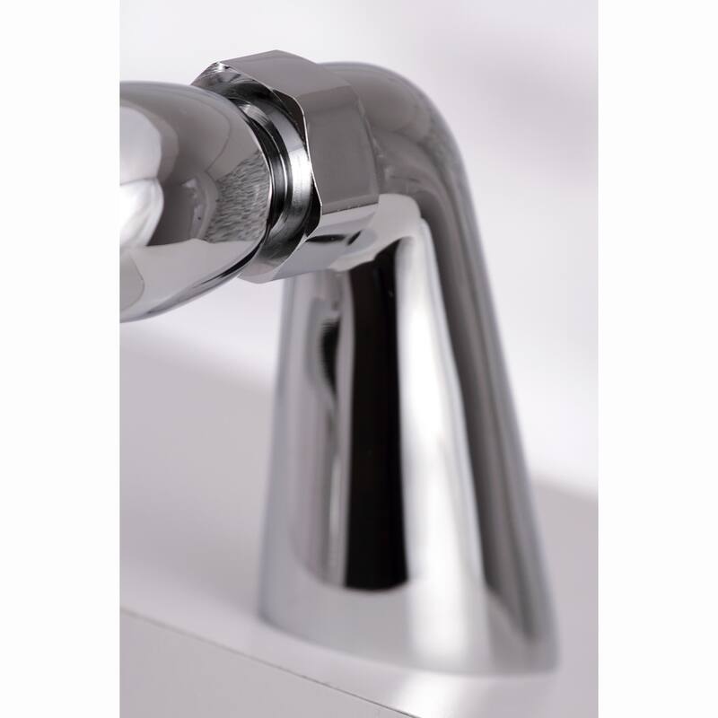 Kingston Brass Deck Mount Clawfoot Tub Faucet with Hand Shower in Matte Black