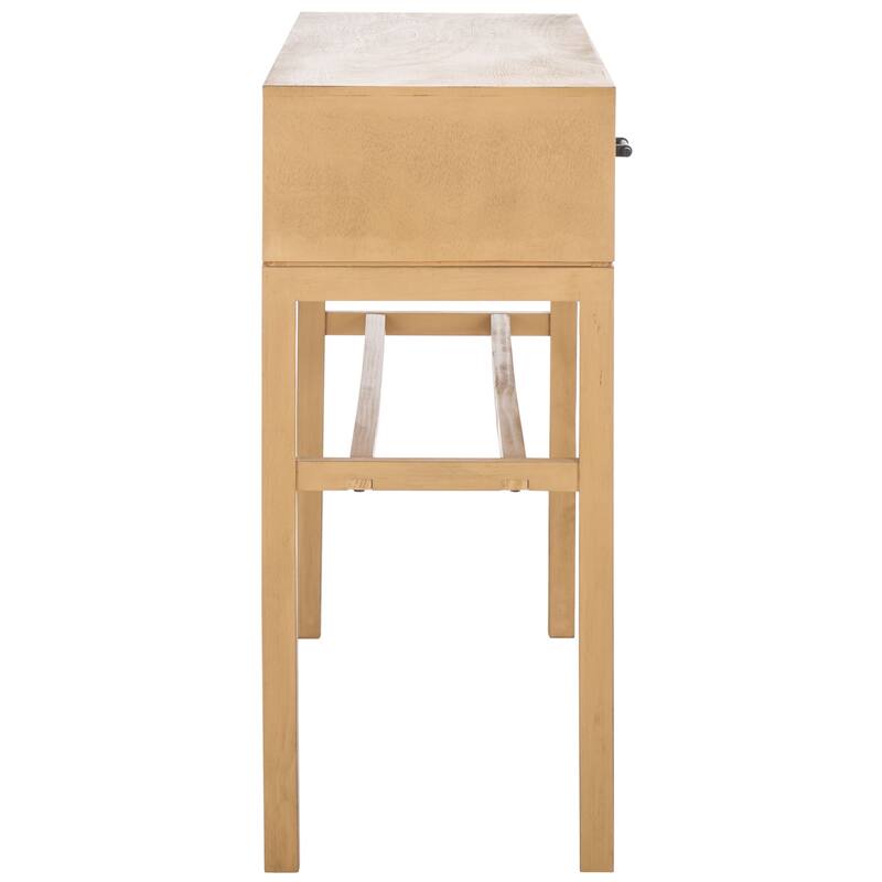 SAFAVIEH Lorraine 2-Drawer Console - 35.5" W x 13" L x 29.5" H - 36Wx13Dx30H