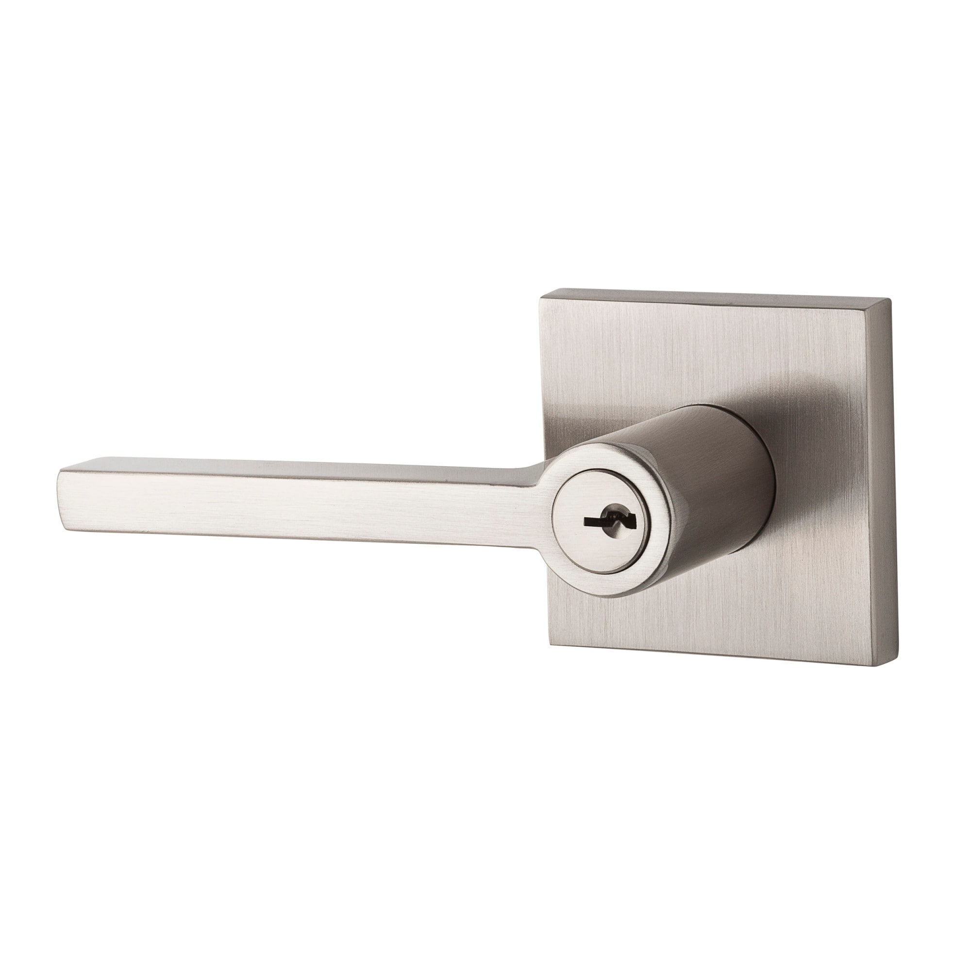 Baldwin Square Single Cylinder Keyed Entry Door Lever Set with Bed Bath   Beyond 16114428