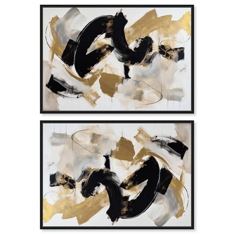 Her Stylish Coffee Look Canvas by Art Remedy - 16" x 24" - White