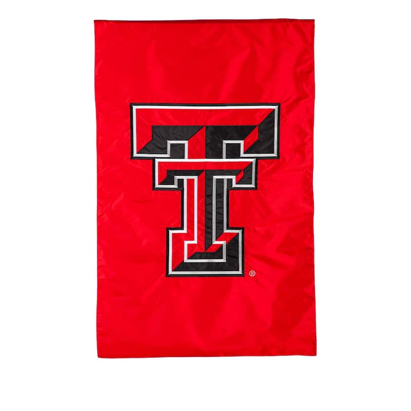 Applique Flag, House Size, Texas Tech University