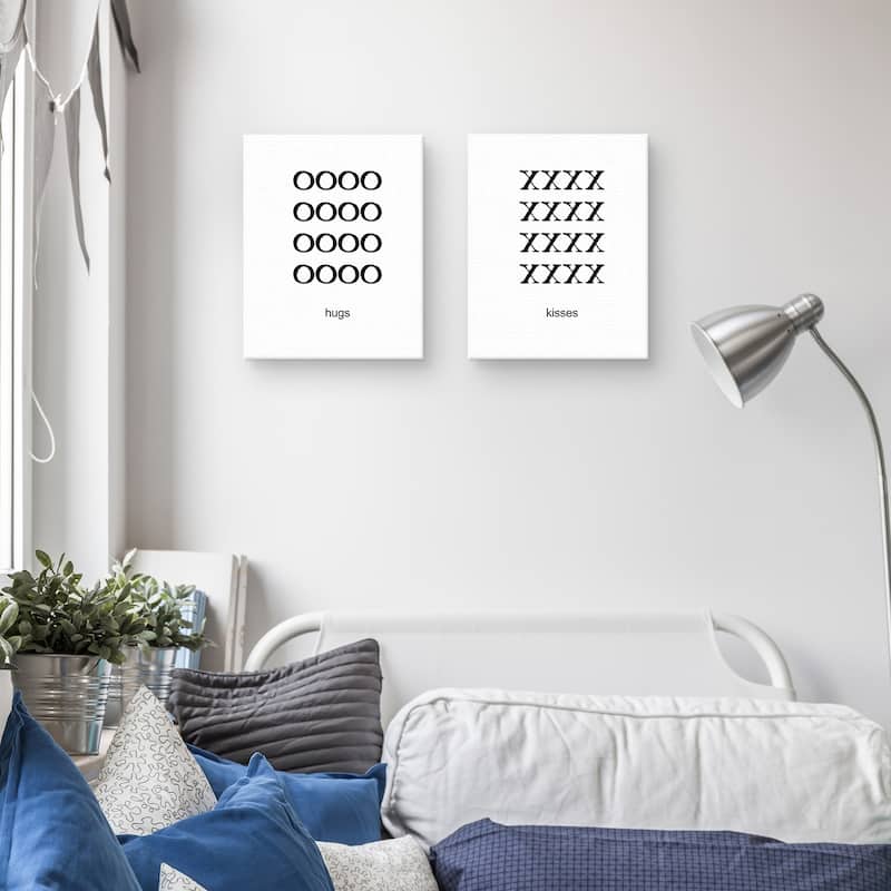 Hugs, Kisses by Design Lab Canvas Art Prints