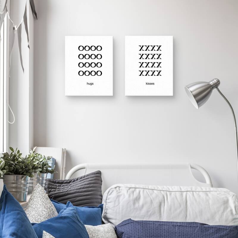 Hugs & Kisses by Design Lab Canvas Art Prints