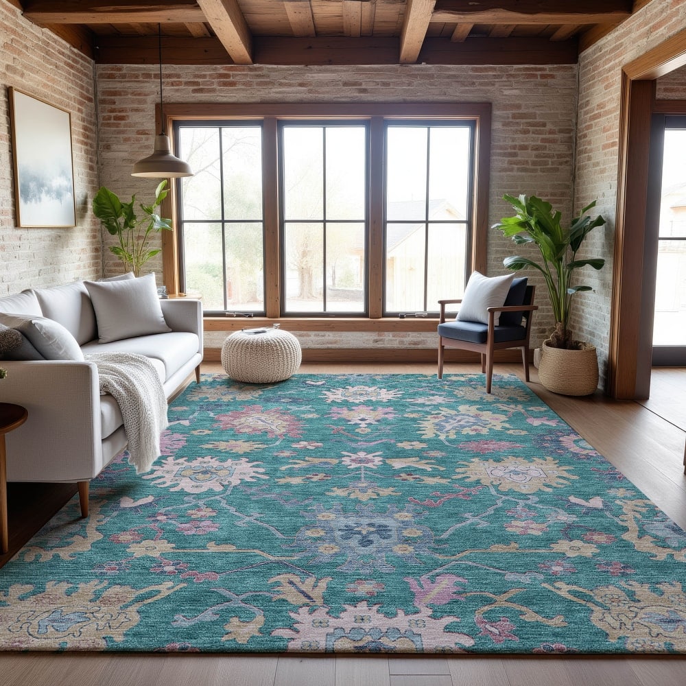 Premium Washable Super Soft Traditional Farmhouse Mayfield Rug