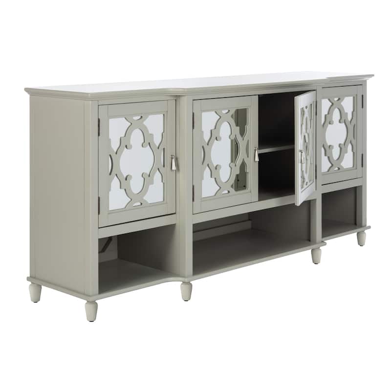 SAFAVIEH Home Juliette Mirrored Sideboard - 72"W x 19"D x 34"H
