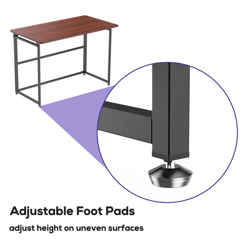 Eureka Ergonomic 43" Folding Desk Home Office Writing Desk