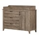 preview thumbnail 2 of 8, South Shore Lionel Changing Table with Drawers
