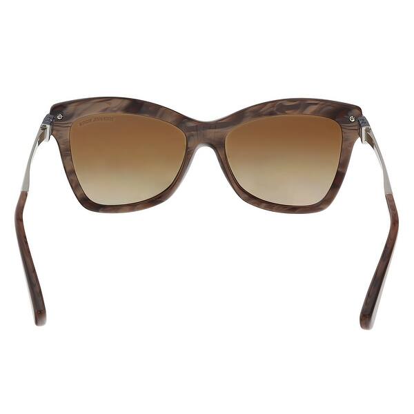 Shop Michael Kors Mk2027 318513 Audrina Iii Pearl Brown Cat Eye Sunglasses 56 16 140 On Sale Overstock 19547302