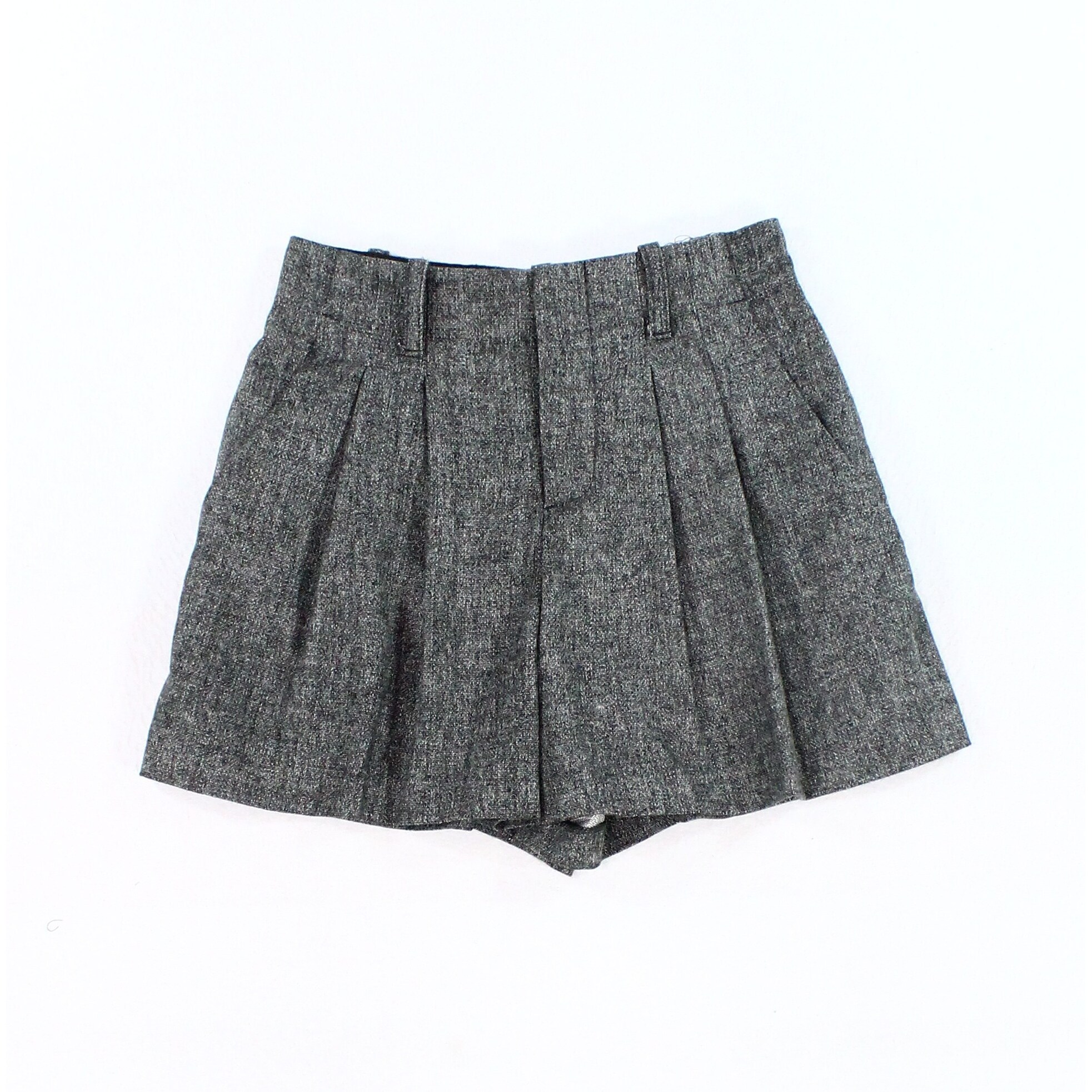 Shop Alice Olivia New Charcoal Gray Womens Size 0 Pleated Mini
