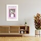 preview thumbnail 9 of 9, Periwinkle Flowers by Incado Wood Framed Wall Art Print - Svelte Natural