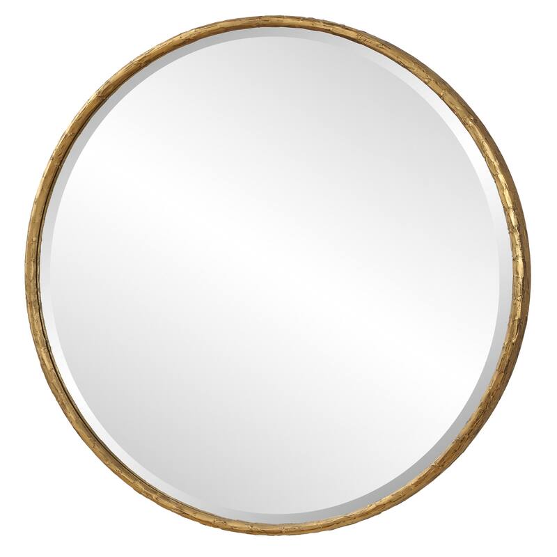 Uttermost 09989 Sutton 47-1/4" Diameter Circular Framed Bathroom