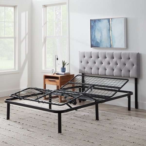 slide 2 of 19, LUCID Comfort Collection Standard Adjustable Bed Base